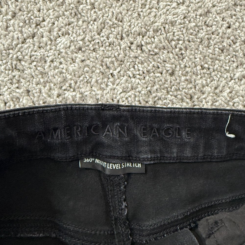 American Eagle Curvy Super Hi Rise Jegging Size 12 - Picture 3 of 7